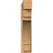 Ekena Millwork Merced Block Rough Sawn Outlooker, Western Red Cedar, 8"W x 30"D x 38"H OUT08X30X38MRC05RWR - alternate 2